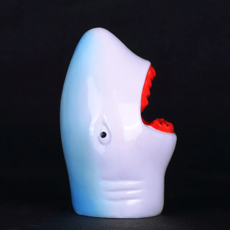Кружка Shark Tiki креативная керамическая чашка для вина гавайская холодных напитков