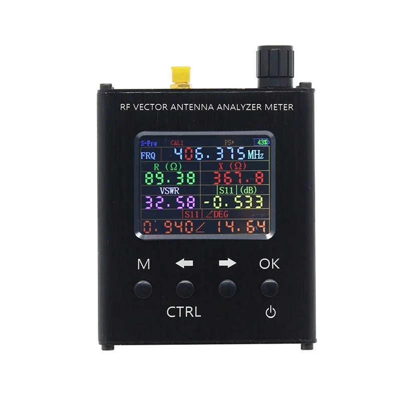 

RF Vector Antenna Analyzer SWR Meter 34.375MHZ-2.7GHz for Resistance Impedance SWR S11 PS200 Replace N1201SA+