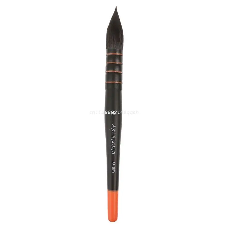 

Wooden Handle Squirrel Hair Art Paint Watercolor Brush Artistic Supplies Painting Drawing Dropship