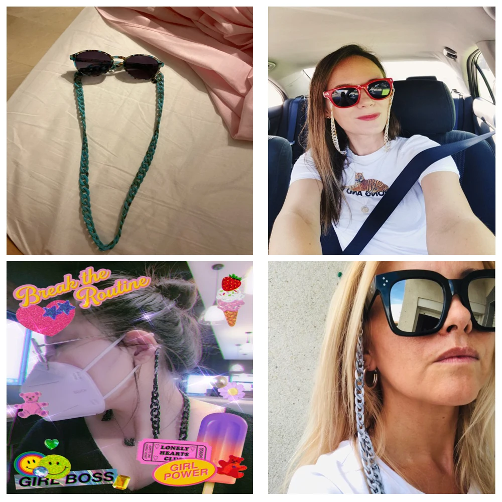 100 шт. акриловые бусины для очков | Украшения и аксессуары