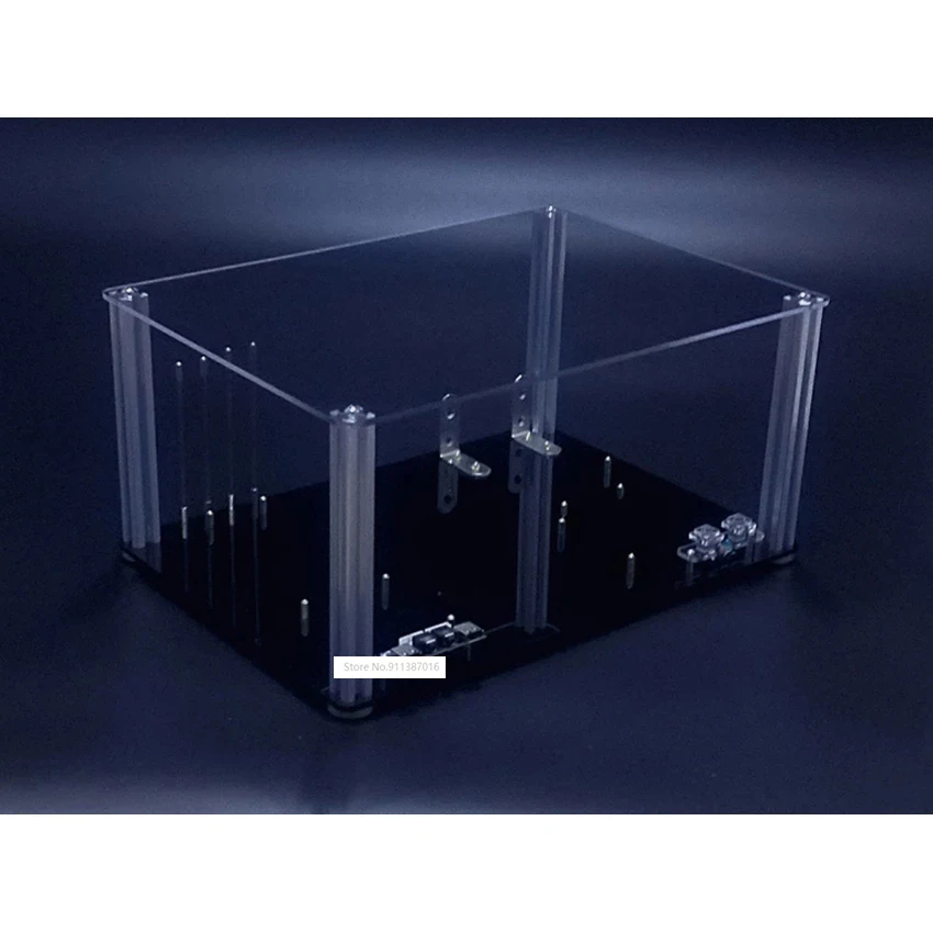 Полностью прозрачный акриловый чехол сделай сам для настольного ПК материнской