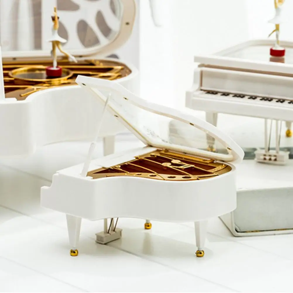

Piano Music Box Ballet Dancer Piano Ornament Classical Musical Toy Home Room Decoration Kids Gift