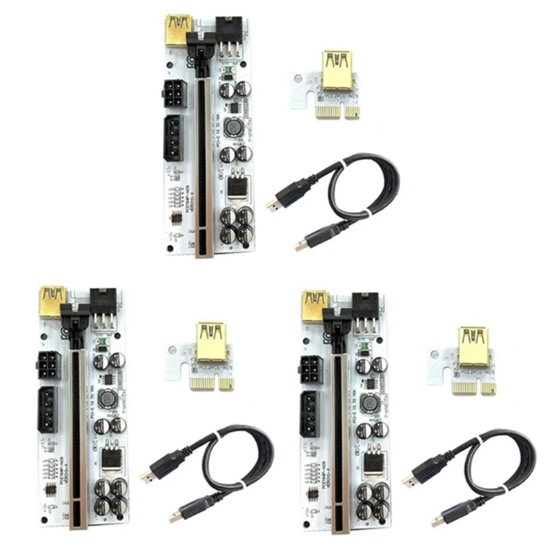 

Riser USB 3.0 PCI-E Riser VER010-X Express Cable Riser for Video Card X16 Extender PCI-E Riser Card for Mining