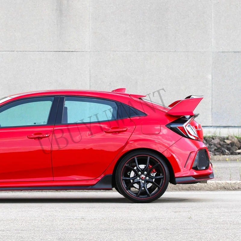 Car Accessories For Honda CIVIC Hatchback Spoiler ABS Plastic Primer Color Rear Trunk Boot Wing Lip Spoiler
