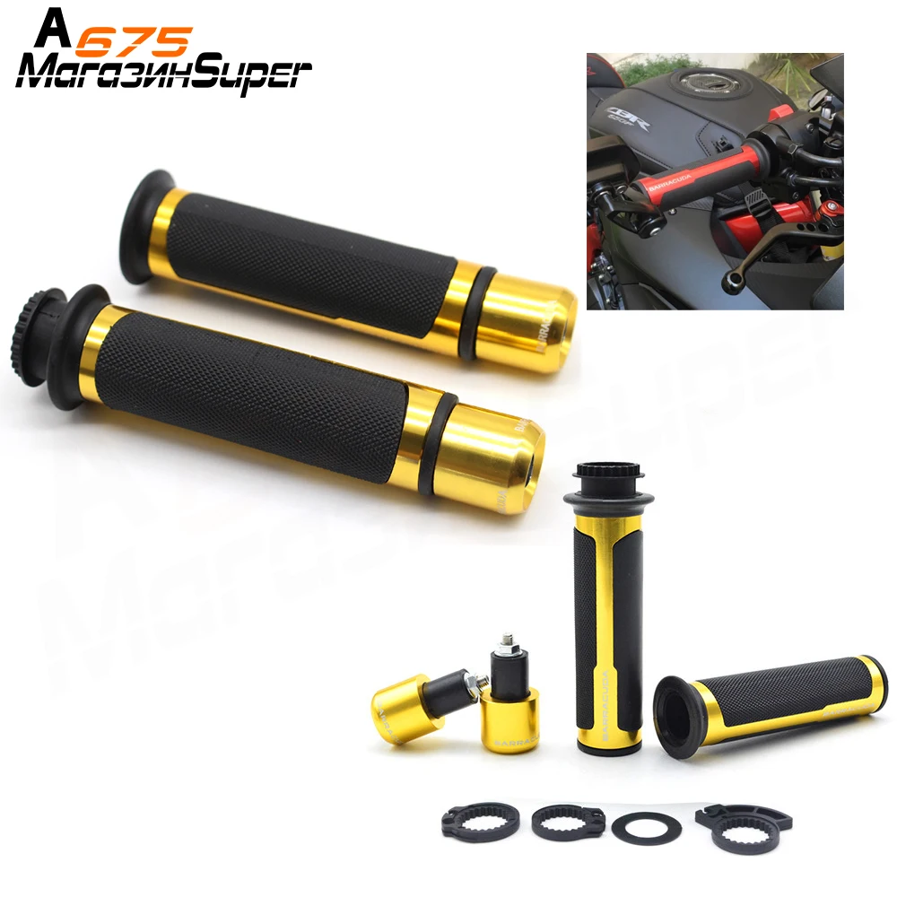 Руль для мотоцикла 7/8 &quot22 мм аксессуары мотоциклов ручки руля Yamaha YZF R125 R15 R25 R 125 15 25