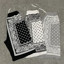 Men's Cashew Flower Shorts Loose American Style Tide Brand Plus Size Summer Casual Loose Trend 5 Five-point Pants (2)