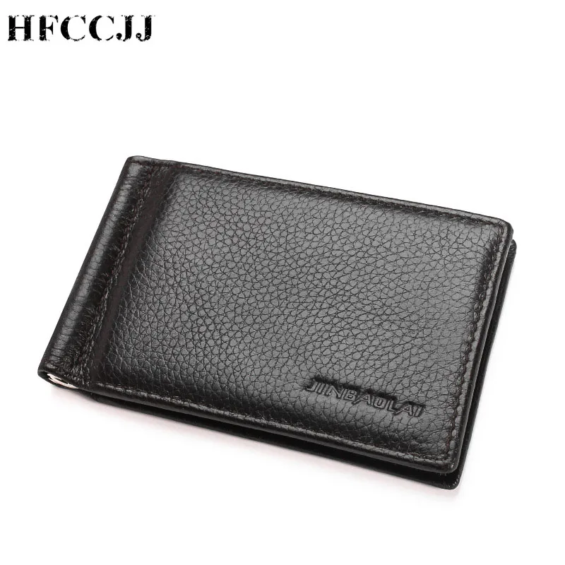 Новый Роскошный кошелек из 100% натуральной кожи модный короткий двухскладной