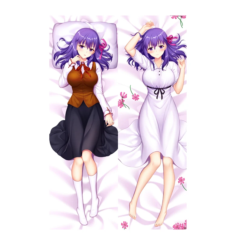 Fate/stay night Мато Сакура аниме девочка Dakimakura обниматься тела Чехол Подушка отаку