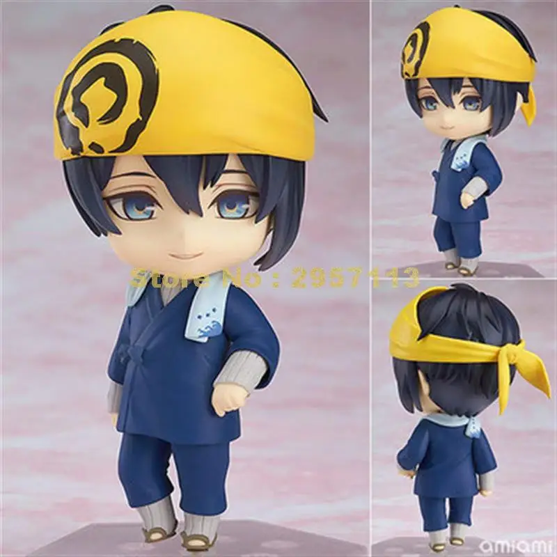 2 шт./лот аниме touken ranbu online mikazuki munechika милая фигурка Коллекционная модель куклы 10 см