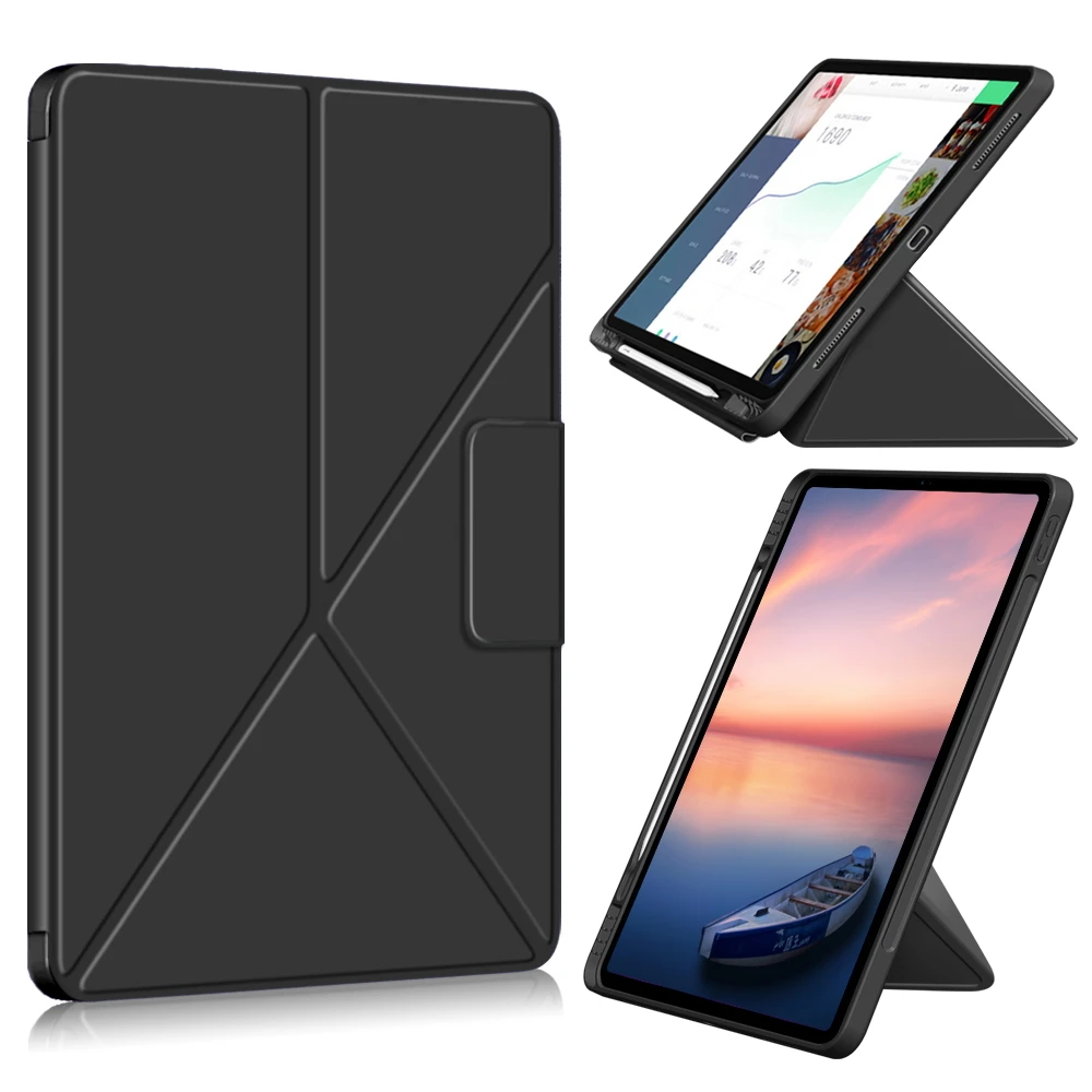 Чехол для iPad Pro 11 12 9 2021 чехол Air 4 10 2020 Магнитный смарт с держателем карандаша|Чехлы