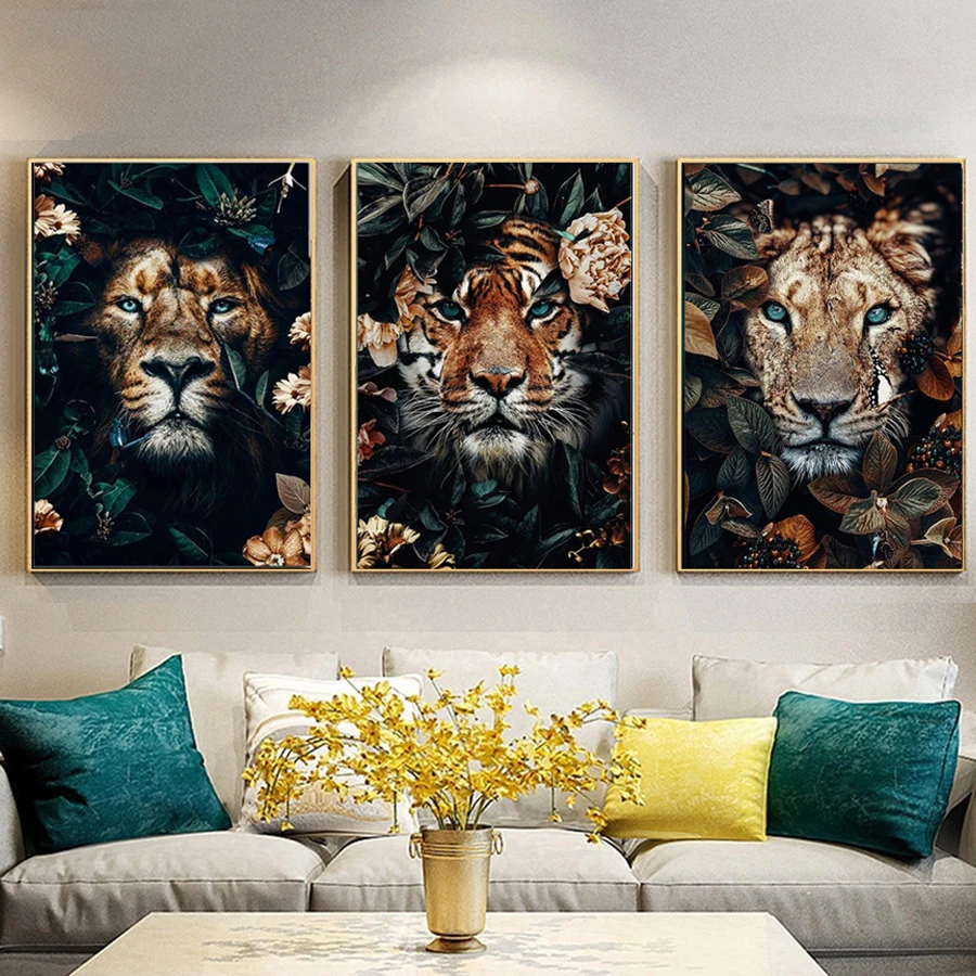 Распродажа животные тигр Лев стразы картина искусственная живопись вышивка