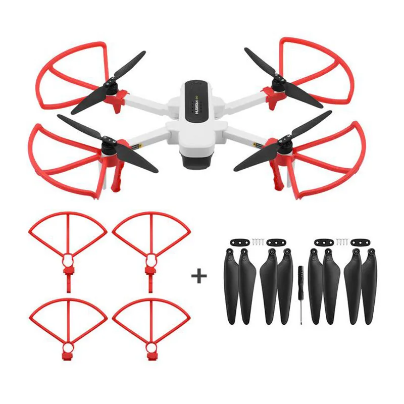 Hubsan Quadcopter Quick Release Propeller Blade Props Guard Protection Cover for Hubsan Zino H117S RC Drone Quadcopter