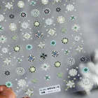 1 лист маленький богемный тотемы 5D мягкий рельефный рельефы аппарат для крепления на гвоздях и искусство Стикеры цветок 3D ногтей декоративные наклейки оптовая продажа