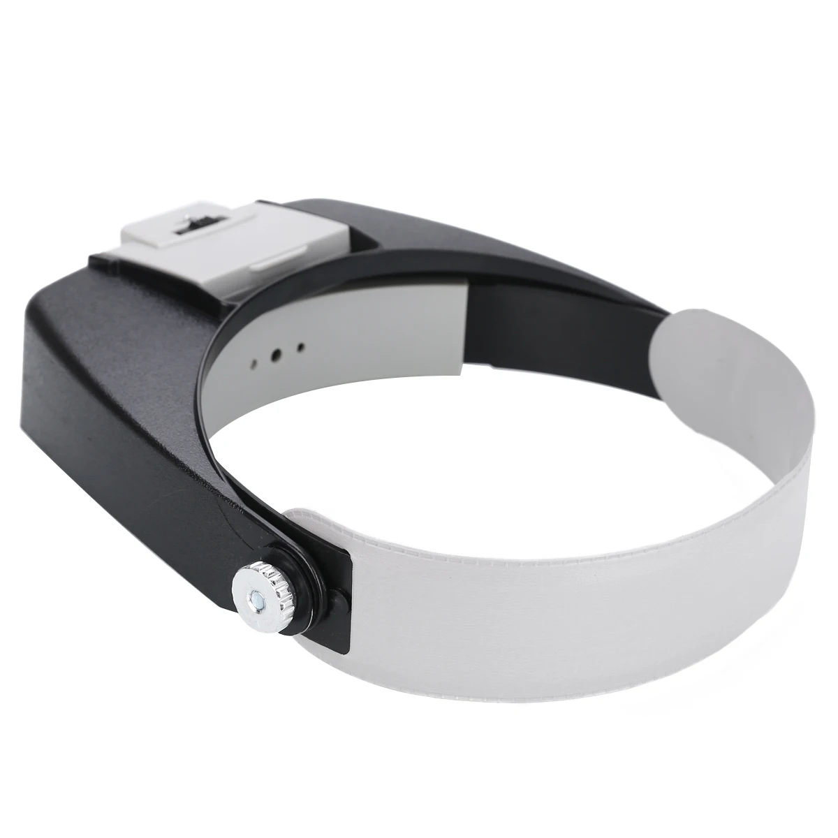 

LED Magnifier Magnifying Optical Lens Head Magnifier Headband LED Power Light Visor Glasses For Elderly Reading