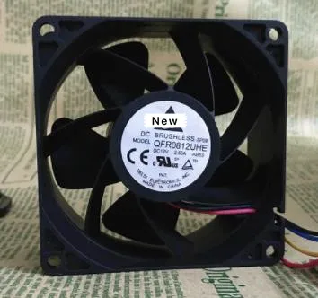 

For Delta QFR0812UHE AB53 DC 12V 2.50A 80X80X38mm Server Cooling Fan