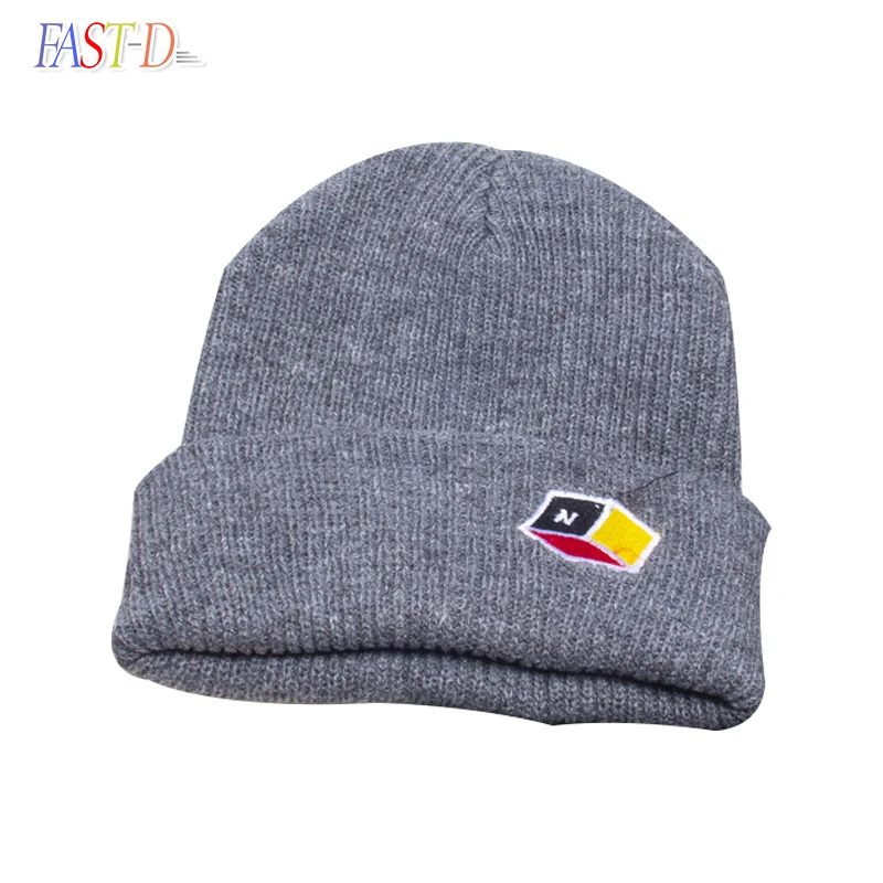 

2021 Spring Beanies Hat Fashion Winter Hats for Men and Women Knitted Embroidery Warm Skullcap Girls Boys Sport Hats Bonnet