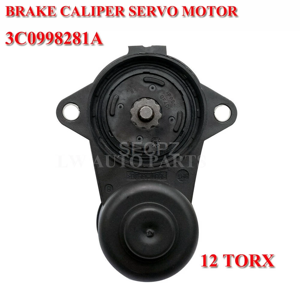 

2 шпильки тормозной суппорт Серводвигатель для VW Passat B6 B7 CC Sharan Audi Q3 Alhambra 6/12 зубцы 3C0998281 3C0998281A 3C0998281B