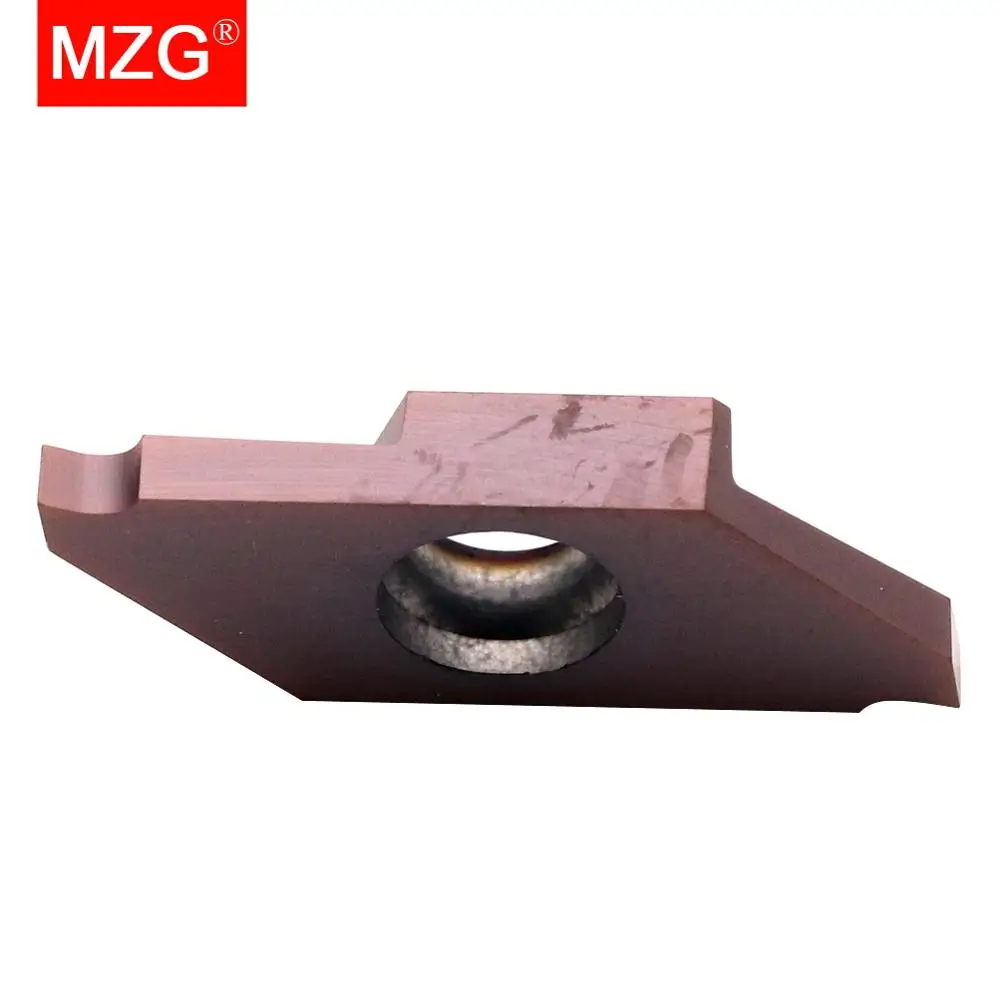 MZG 10PCS CTP  FRN ZP15  CNC Machining Toolholder Small Parts Cutting-off Grooving Stainless Steel Solid Carbide Inserts
