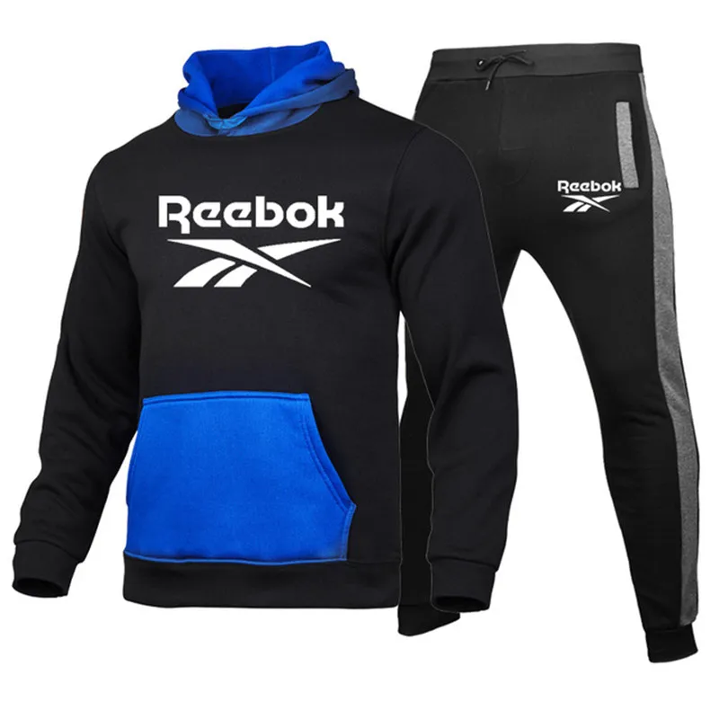 

Autumn And Winter New Men's Suit Sportswear 2-Piece Hoodie + Pants Jogging Fitness Sportswear Pullover Track Suit Sweater Set
