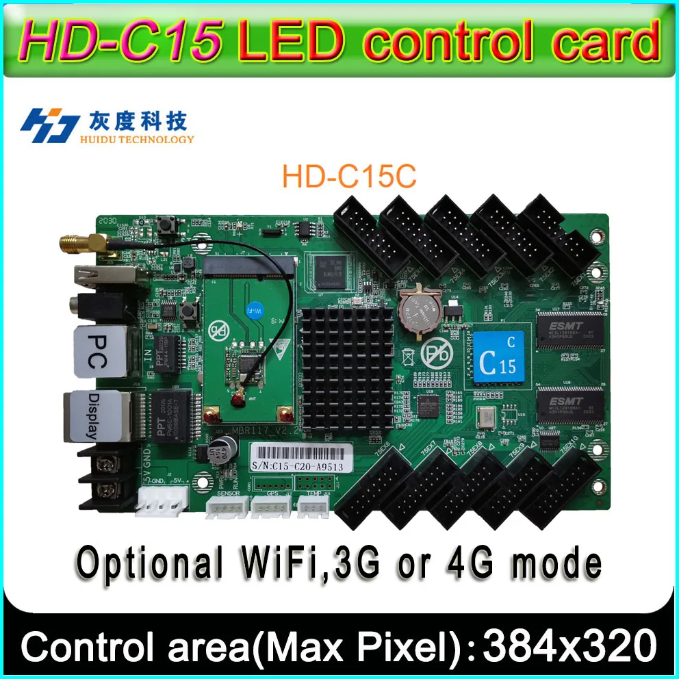 HD C15c WI FI 3G 4G светодиодный Дисплей Управление На борту флэш память 4 Гб полный Цвет