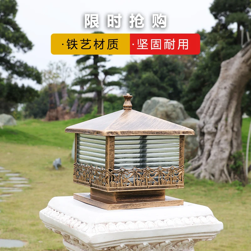 Уличная настенная лампа D250 в европейском стиле для двора светильник виллы сада