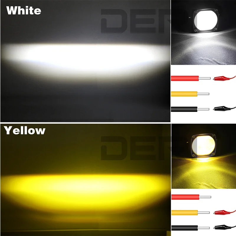 2-дюймовые светодиодные лампы для внедорожников грузовиков квадроциклов 12 В 24 |