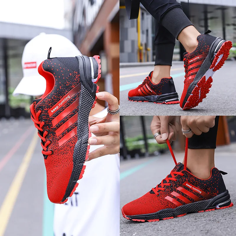 Hot Sale Cheap Running Shoes Men Sneakers Large Size 46 Breathable Running Shoes Men Trainers Women Zapatillas Deportivas Hombre