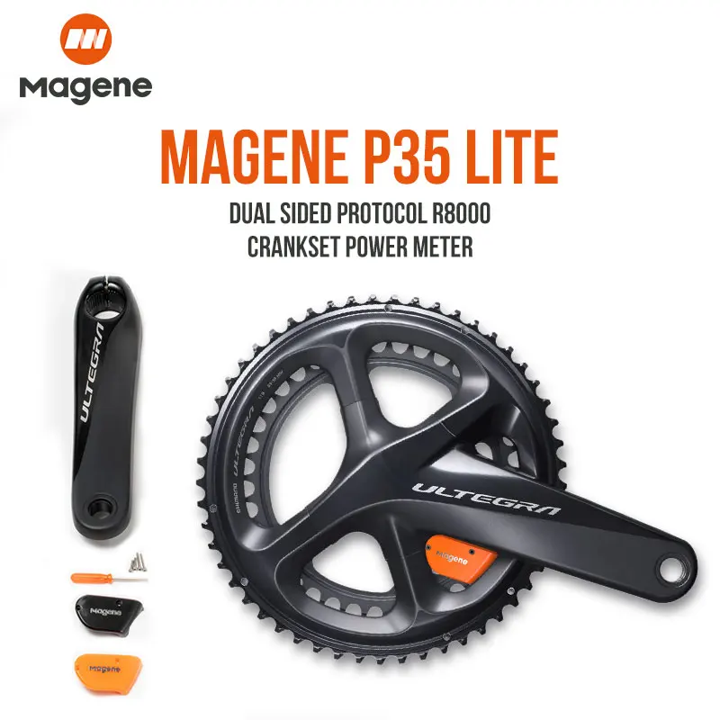 Magene Ultegra R8000 измеритель мощности для дорожного велосипеда P35 Lite с двумя боковыми