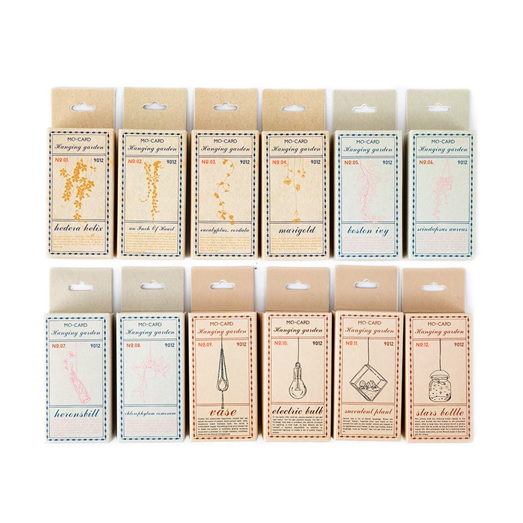 Винтажный Цветок Трава суккуленты Растения Дерево Печать фотография для