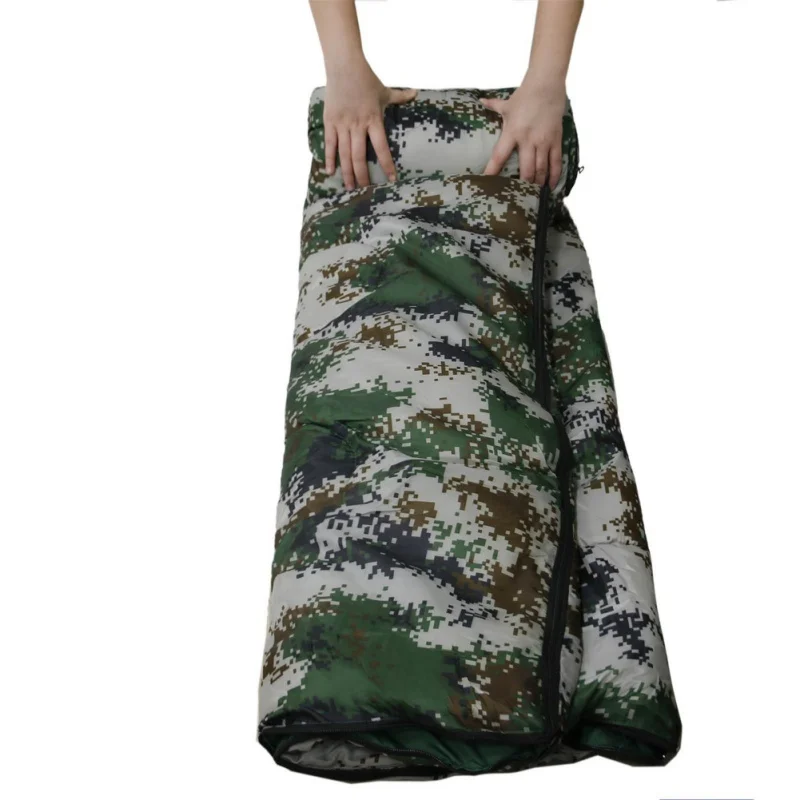 

Lightweight 4 Season Warm & Cold Envelope Backpacking Sleeping Bags For Outdoor Traveling Hiking Camouflage Sleeping Bag