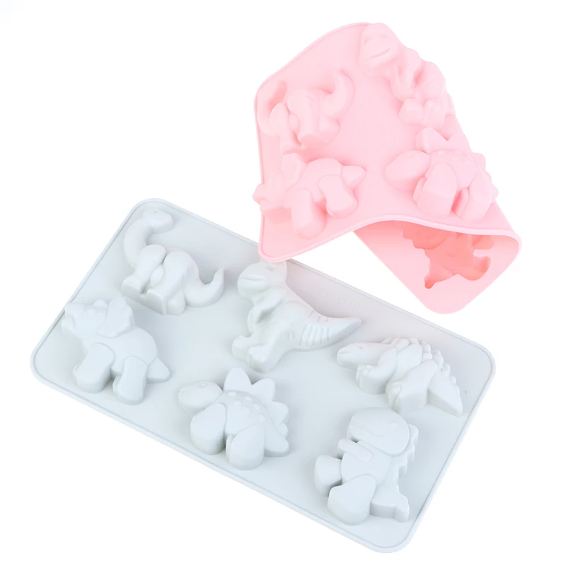 Силиконовые формы для торта в виде динозавра Детская мультяшная форма шоколада