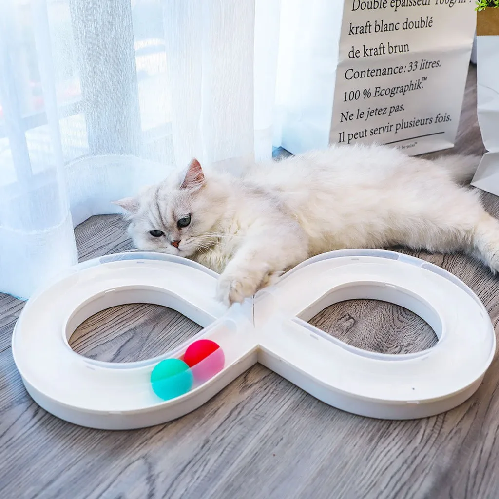 

Dog Pet Cat Training Toys Track Interactive Ball Toy Pet Accessories Combine Ball Fun Cat Game Intelligence For Toy Balls