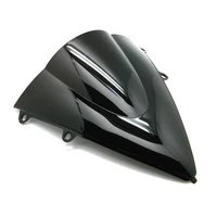 motorcycle black double bubble windscreen windshield screen abs shield fit for honda cbr1000rr 2012 2016