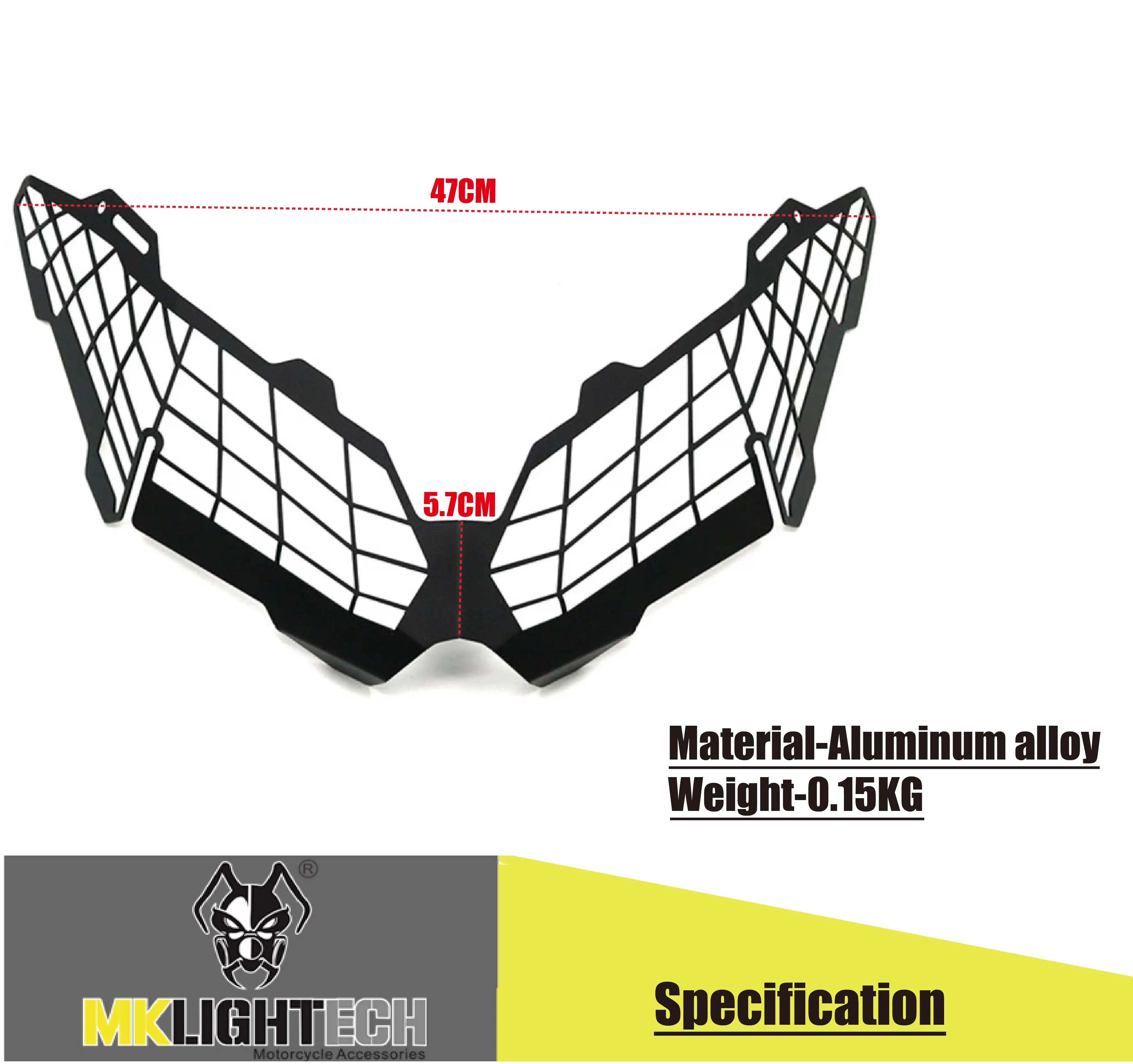 

MKL IGHTECH FOR KAWASAKI VERSYS 650 VERSYS650 Headlight grille Headlight cover 2011-2019