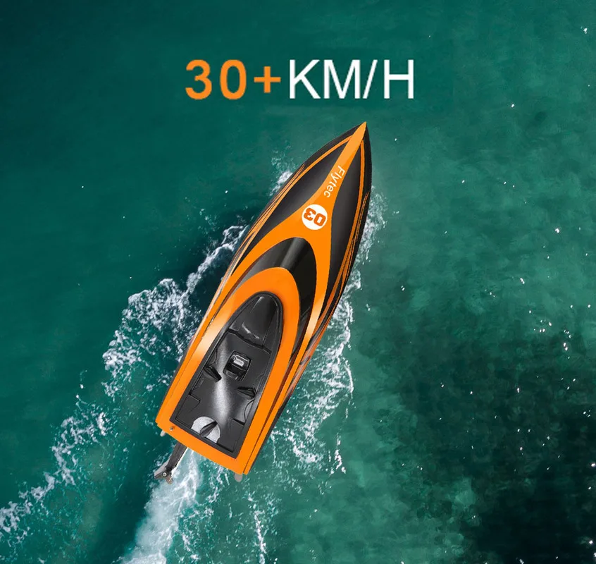 Радиоуправляемая лодка Flytec V003 детская лодка с дистанционным управлением очень большой размер зарядка катер для мальчиков водные игрушечные яхты Модель Катера