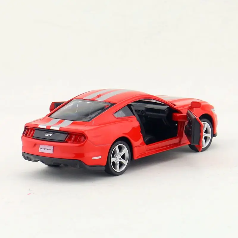 Имитация 1:36 Mustang GT Модель автомобиля из сплава литая металлическая дверь детская