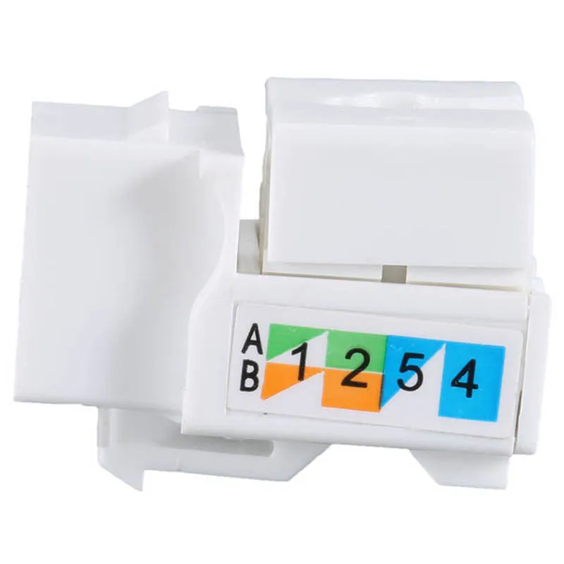 

50 . Cat6 RJ45 Jack "Ethernet