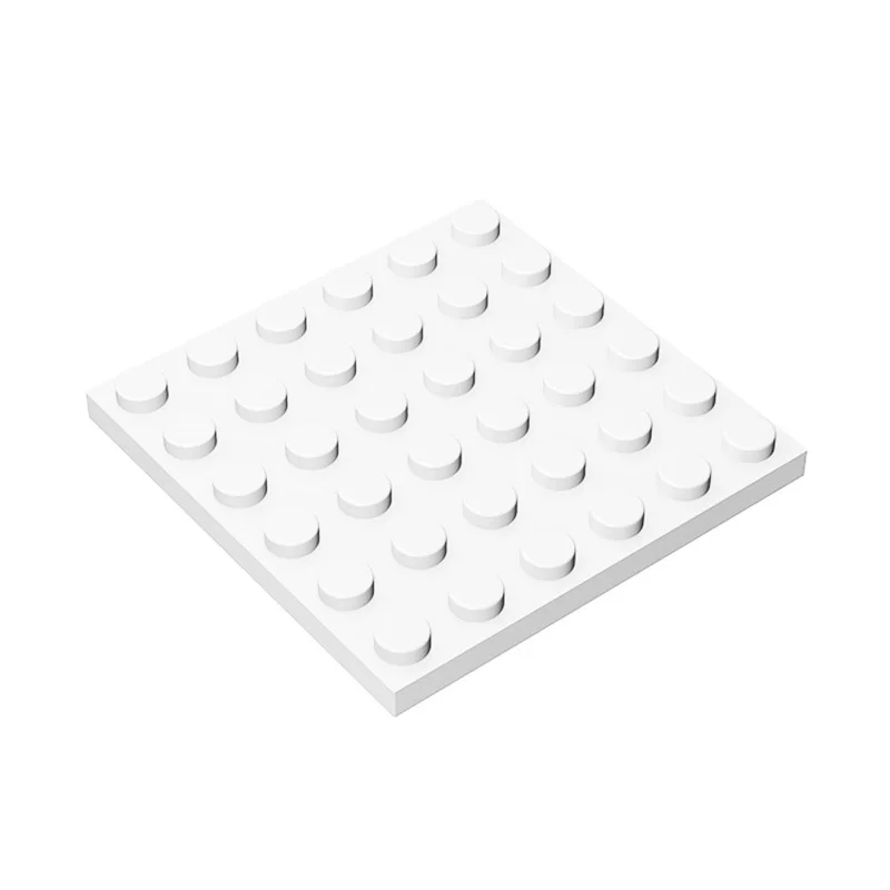 10 шт. детали MOC 3958 пластина 6x6 Совместимые Кирпичи сборные строительные блоки