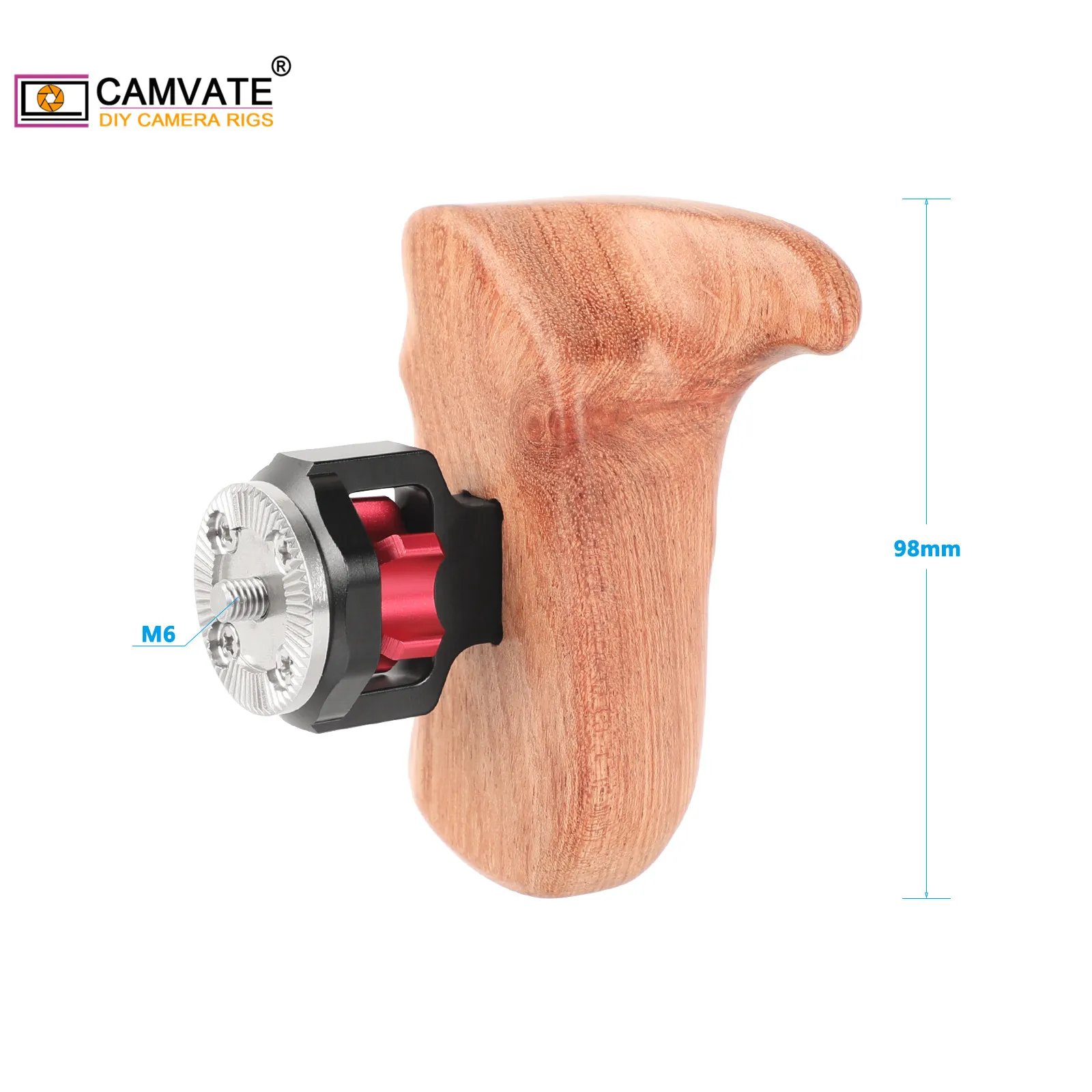 CAMVATE 2 шт. деревянные рукоятки с Стандартный розеточное крепление M6 резьбой для