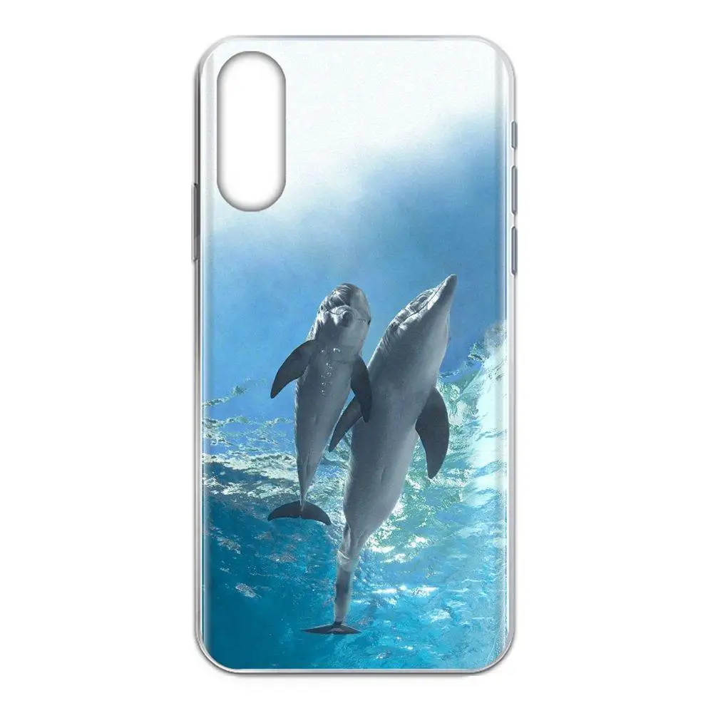 Мягкий силиконовый прозрачный чехол из ТПУ для HTC U11 Life Capa Plus U 11 U12 Ocean Dolphin Dance And