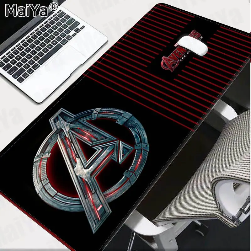 Lock Edge 30x80cm Maiya высокое качество Мстители Endgame Marvel Ноутбук игровой мыши коврик для мыши большой коврик для мыши клавиатуры коврик - Цвет: Lock Edge 30x80cm