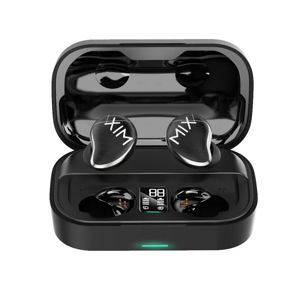 

Bluetooth беспроводные 5,1 водонепроницаемые спортивные наушники 9D стерео сабвуфер мини-наушники