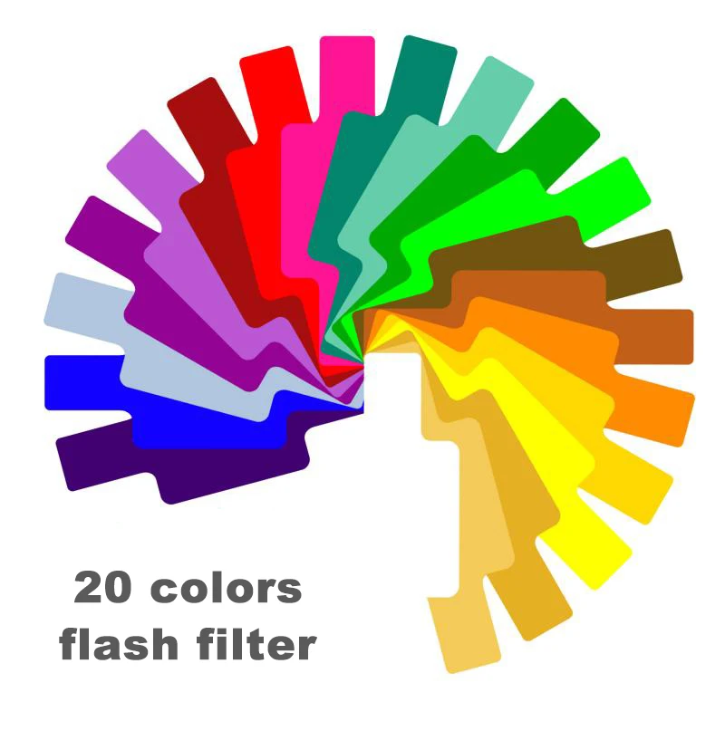 color filter Тройное Крепление-адаптер для горячего башмака Flash держатель микрофона держатель для гладкой 4 DJI Osmo карманная видеокамера Gimbal аксессуары для вспышки - Цвет: color filter