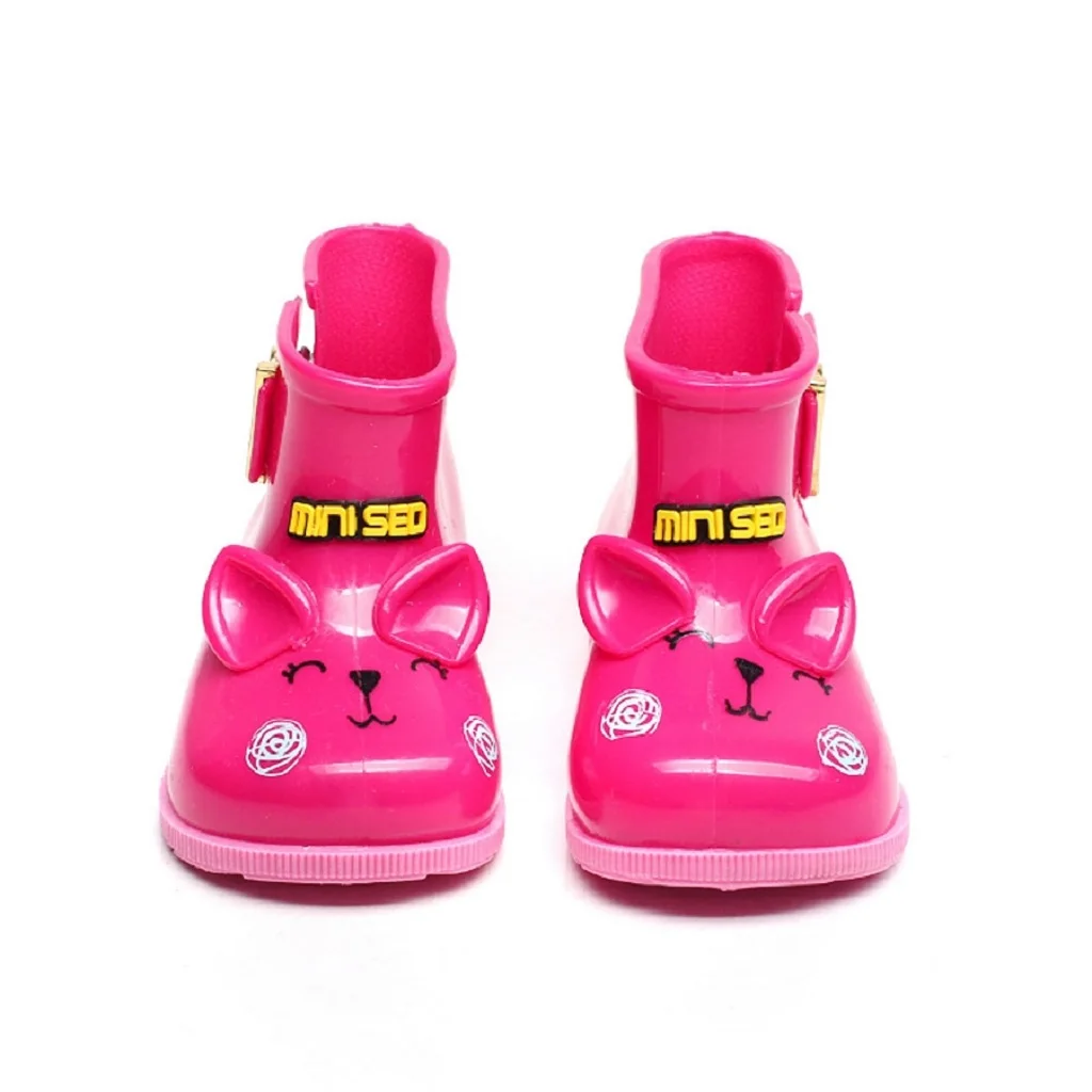 

Daclay Kids Shoes PVC High Boots Waterproof Toddler Girls Cute Shoes for Girls
