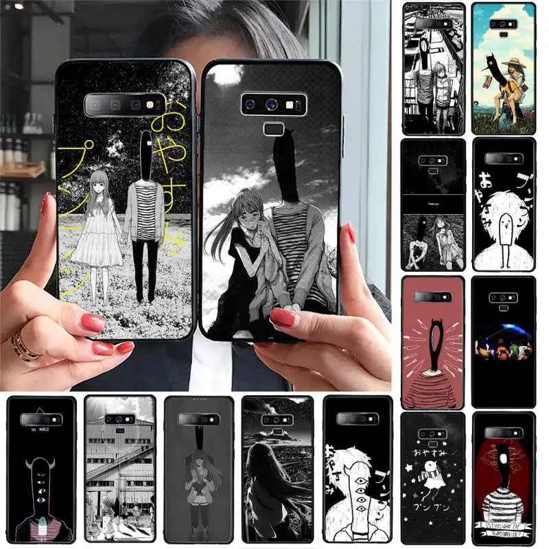 

FHNBLJ Oyasumi Punpun Phone Case For Samsung Galaxy S20 S10 Plus S10E S5 S6 S7edge S8 S9 S9Plus S10lite 2020