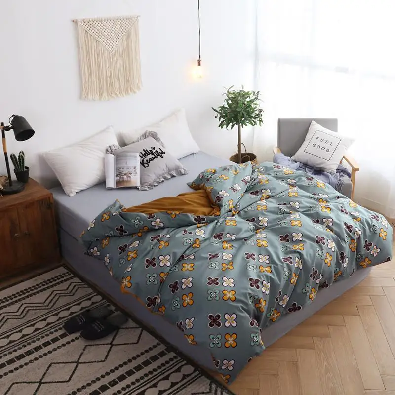 50 пододеяльник для взрослых и детей мягкое постельное белье-чехол из хлопка Твин