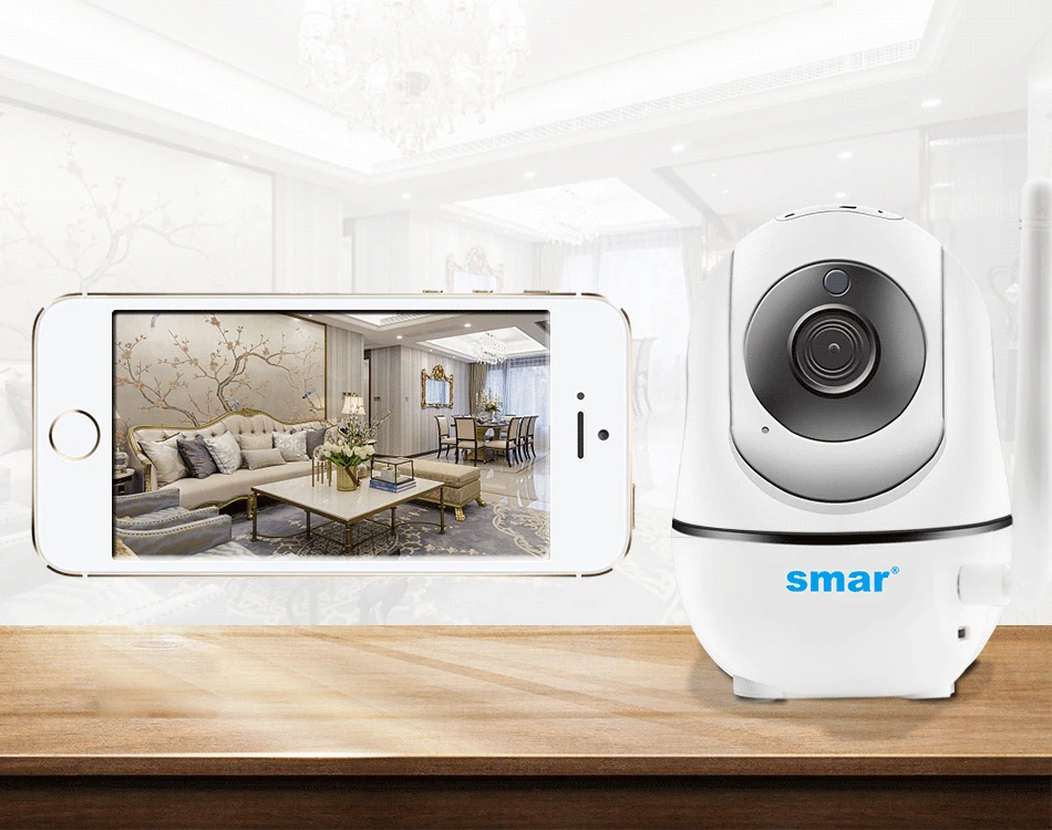 Smar 1080P H.265 домашняя ip-камера видеонаблюдения с поддержкой Wi Камера двухстороннее аудио Беспроводной мини Камера Ночное видение кабельным телевидением беспроводным Камера Видеоняни и Радионяни