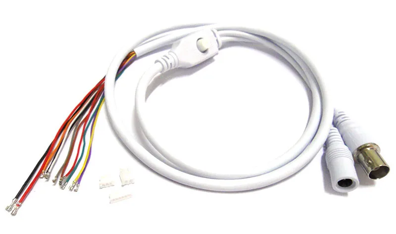 4x80 см BNC видео DC12V мощность OSD управление Пигтейл кабель аналоговый CCTV камера