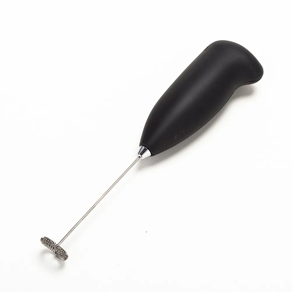 

Stainless Steel Electric Milk Frother Frother Foamer Whisk Mixer Mini Handled Stirrer Egg Stirring Tool Kitchen Accessories