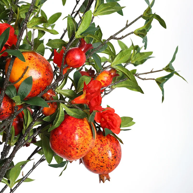 Модель Агата семена плюс цветы граната фрукты рождественские украшения свадьба